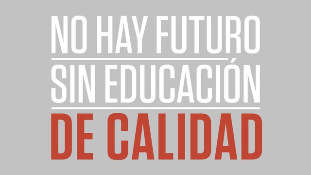 educacion de calidad