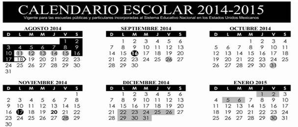 CALENDARIO SEP