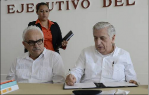 Tabasco firma convenio educativo