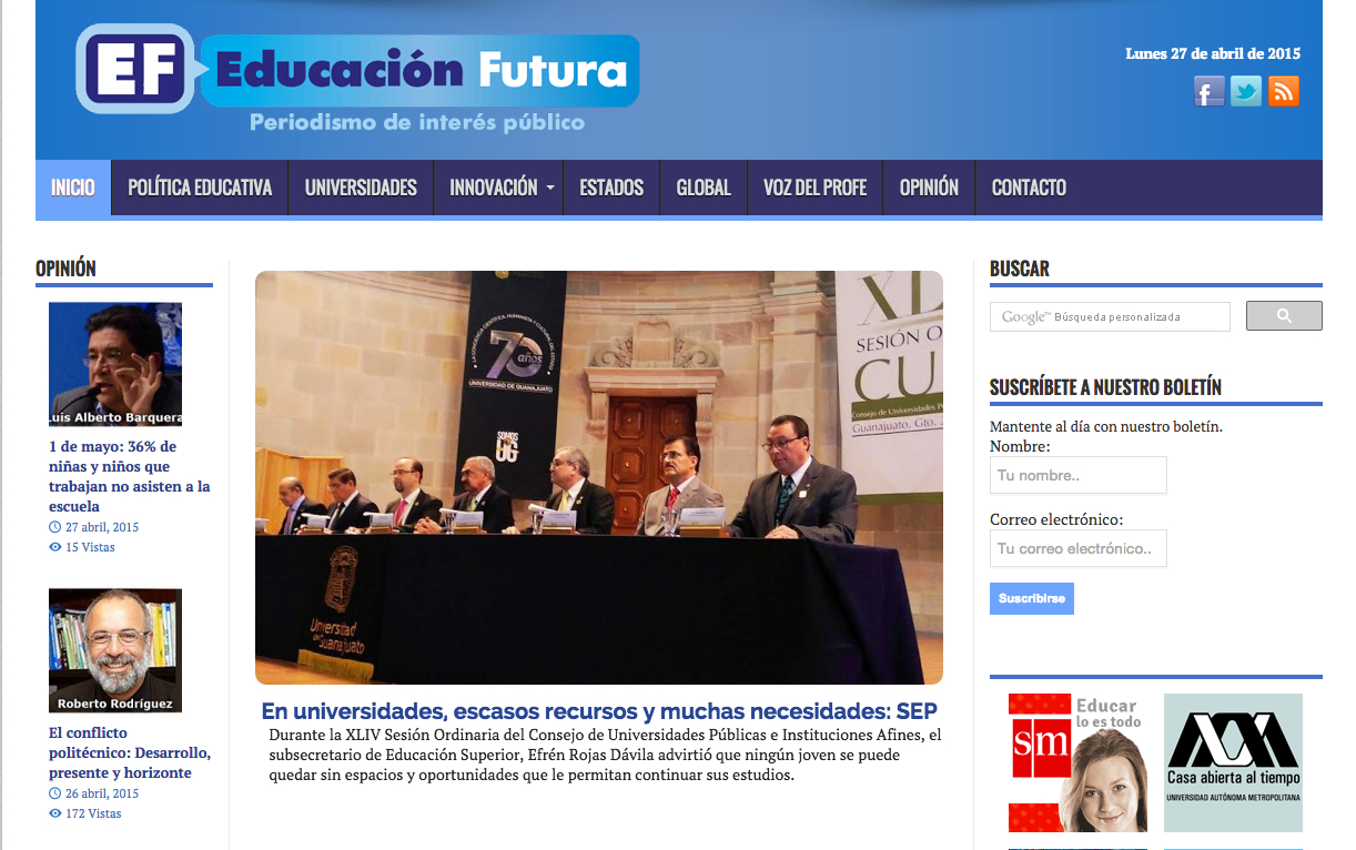 Las más leídas en Educación Futura del 19 al 25 de abril