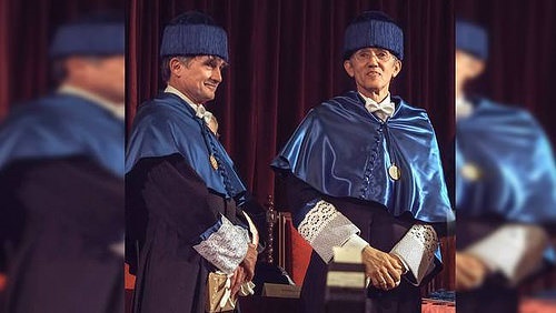 Honoris Causa de la Universidad de Valencia, España, a Antonio Lazcano Araujo