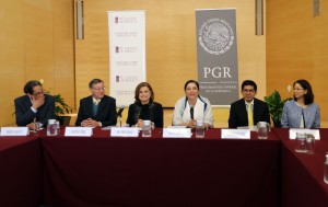 Firma de convenio PGR-COLMEX