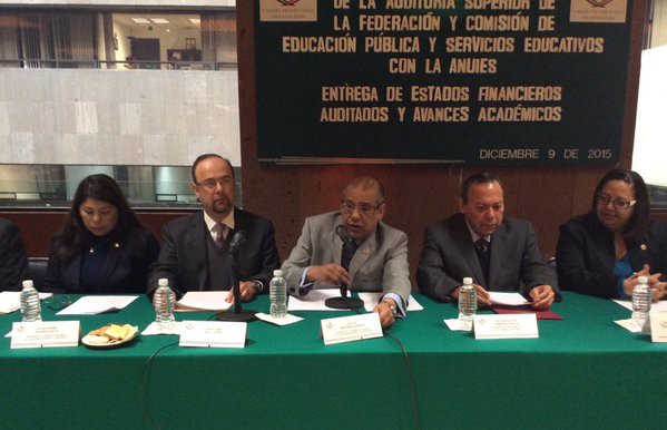 Entrega ANUIES estados financieros y reporte académico de Universidades