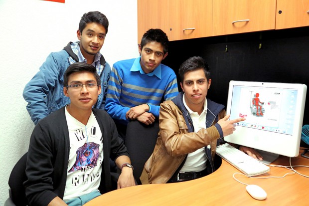 Reconocen a alumnos de UAM por diseño para personas con discapacidad motriz