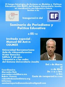 inauguracion seminario periodismo