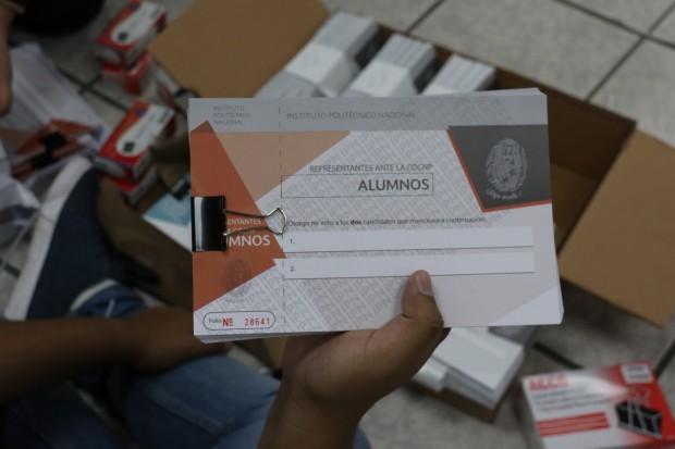 Comenzó en IPN, jornada de elección de integrantes del Congreso Nacional Politécnico