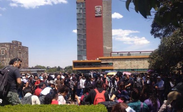 Sin acuerdo, mitin en la UNAM por Auditorio “Che Guevara”