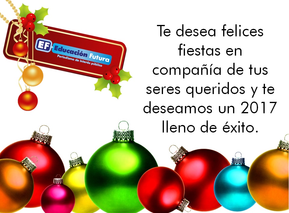¡Felices fiestas!