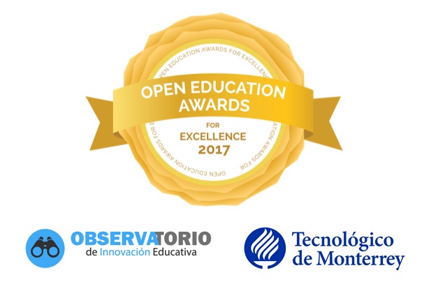 Recibe Tec de Monterrey premio a la Mejor Colección Educativa Abierta 2017