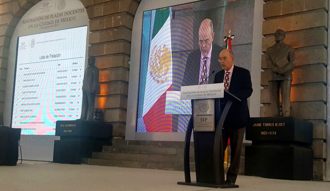 Asignación de plazas fue justa: INEE