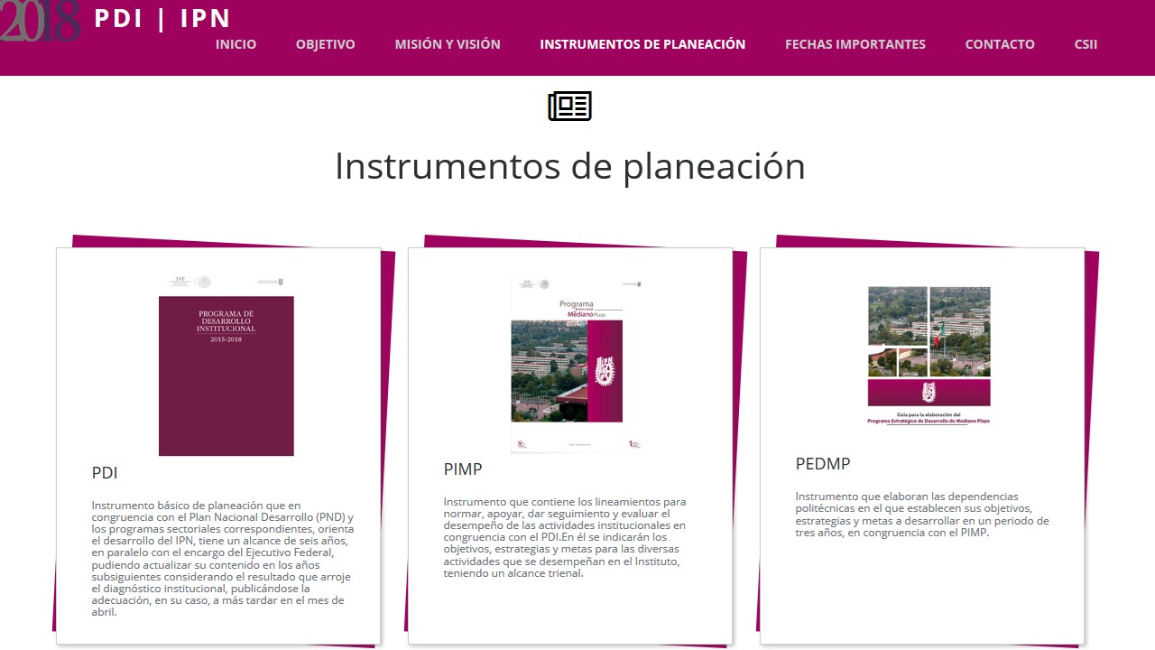 Convoca a IPN a  Consulta del Proceso de Planeación Institucional 2018