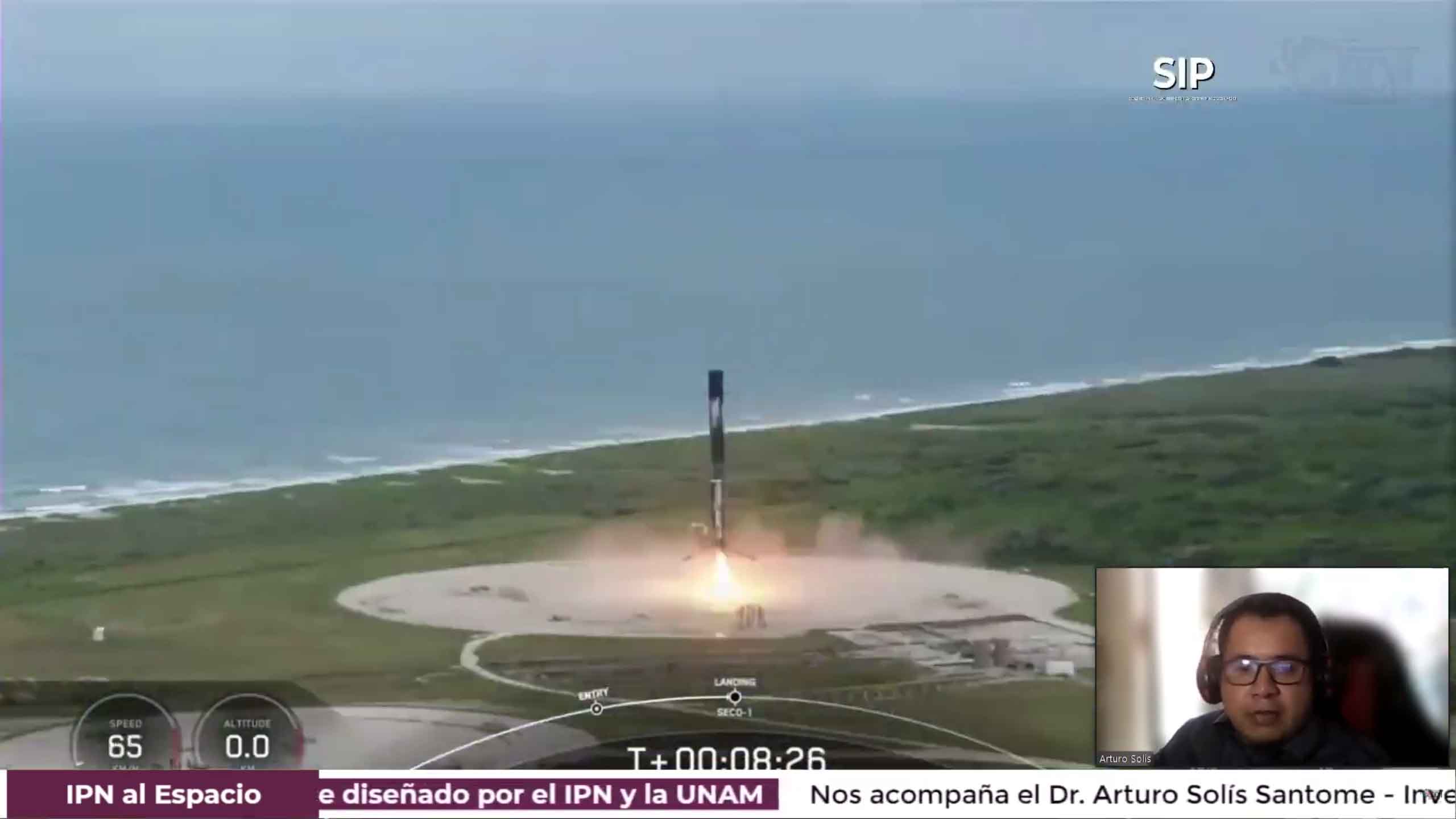 IPN y UNAM realizan con éxito lanzamiento de nanosatélite en Cabo Cañaveral 