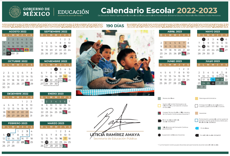 SEP modifica calendario escolar 2022-2023