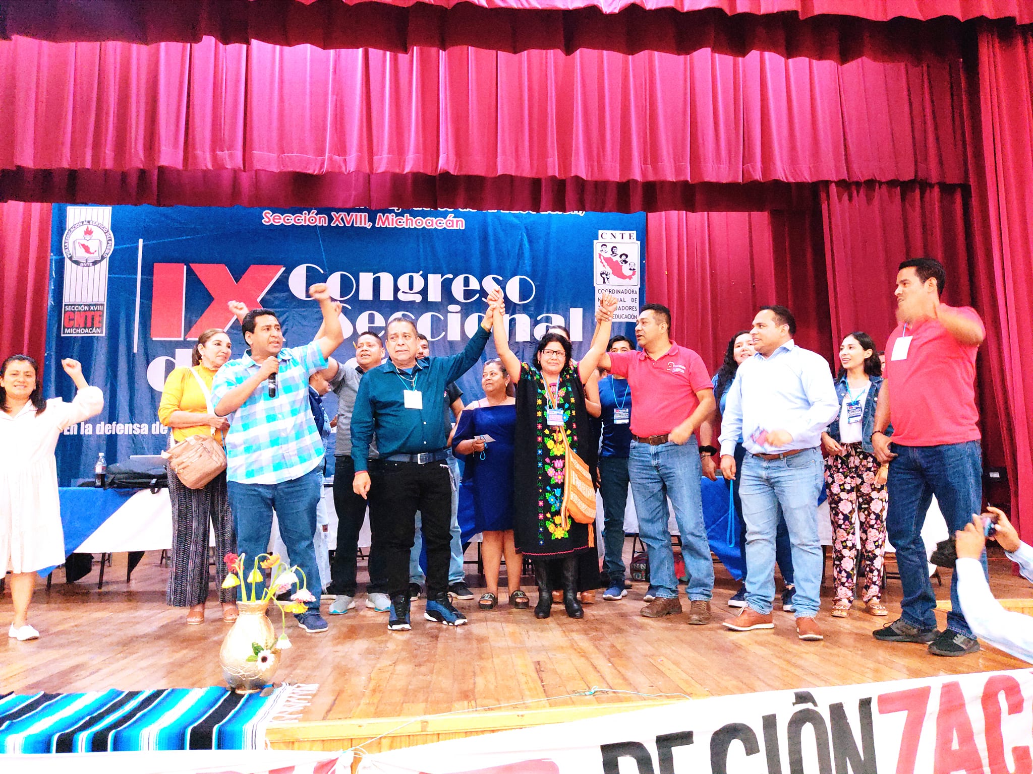 Eva Hinojosa Tera, nueva dirigente de la Sección XVIII de la CNTE